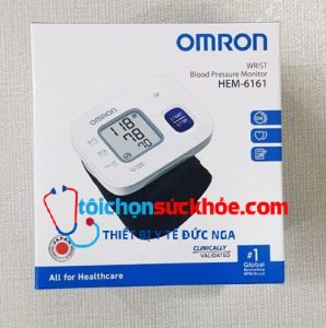 Máy đo huyết áp omron cổ tay HEM 6161