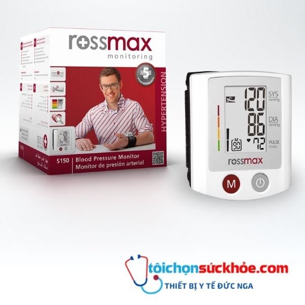 Máy đo huyết áp điện tử cổ tay Rossmax V701