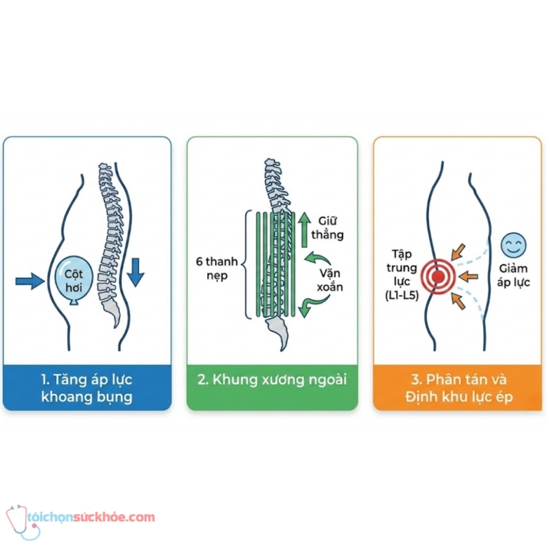 Đai cố định lưng Pro Hard Slim Bonbone