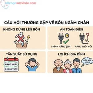 Hướng dẫn sử dụng bồn ngâm chân hiệu quả
