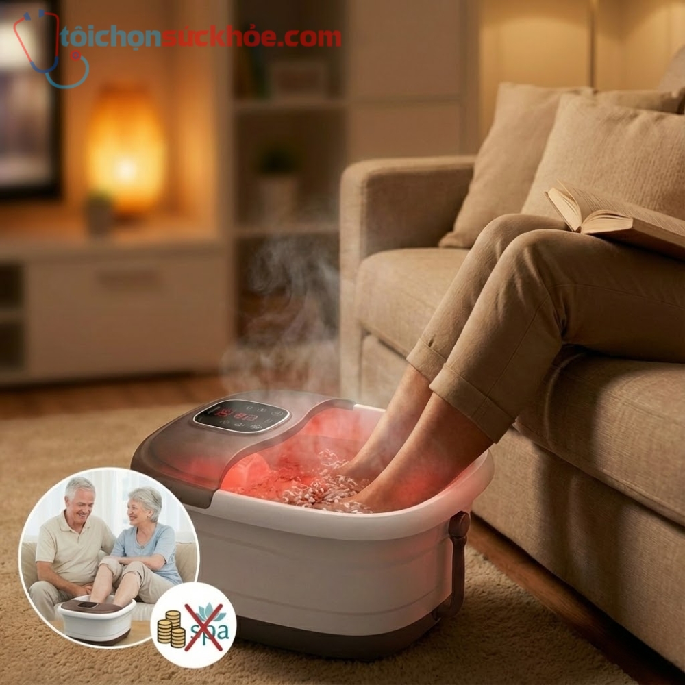 Máy ngâm chân massage loại nào tốt