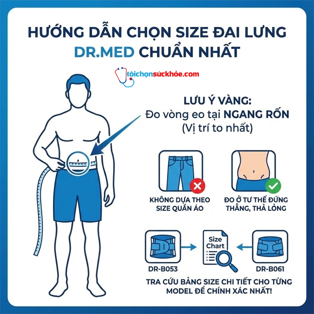 Đai lưng Dr MED