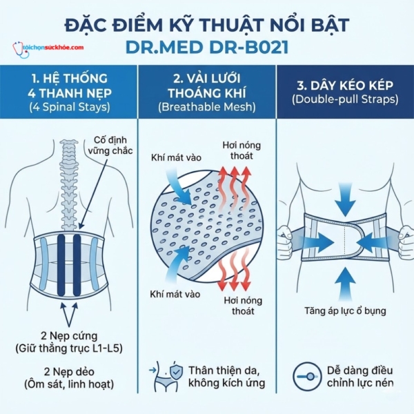 Đai lưng dr. med dr b021 (2)